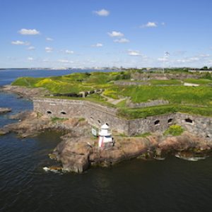 Suomenlinna Festung an der finnischen Küste